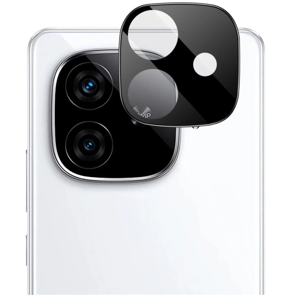 IMAK For vivo iQOO Z9 5G / Z9 Turbo 5G / Y200 GT 5G Camera Lens Protector Tempered Glass Film (Black Version) - 6