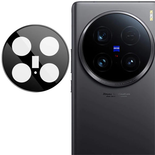 IMAK For vivo X100 Ultra 5G Camera Lens Protector Tempered Glass Protective Lens Film (Black Version) - 1
