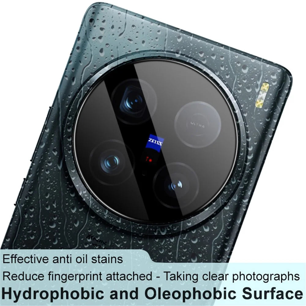IMAK For vivo X100 Ultra 5G Camera Lens Protector Tempered Glass Protective Lens Film (Black Version) - 3