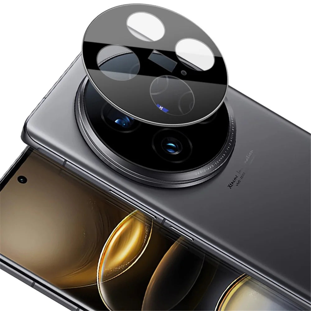 IMAK For vivo X100 Ultra 5G Camera Lens Protector Tempered Glass Protective Lens Film (Black Version) - 5