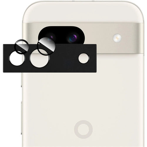 IMAK For Google Pixel 8a Camera Lens Protector Metal+Tempered Glass Phone Rear Lens Film - 1