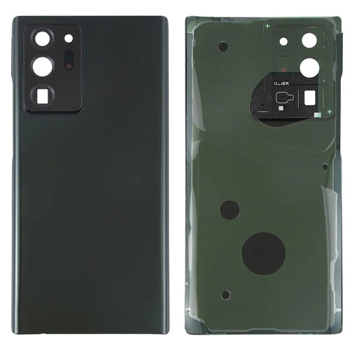 For Samsung Galaxy Note20 Ultra N985 / Note20 Ultra 5G N986 Battery Housing with Adhesive Sticker+Camera Lens Cover - Black - 1
