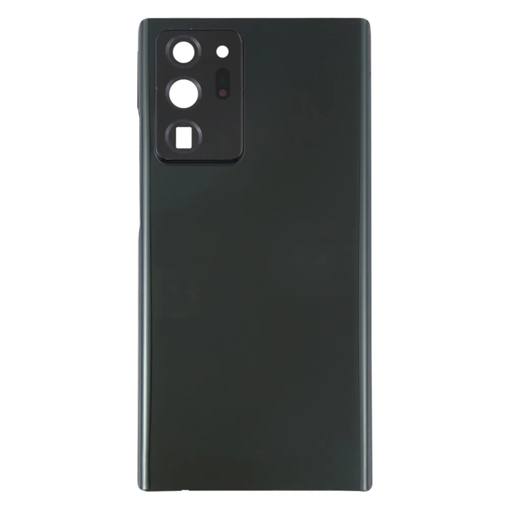 For Samsung Galaxy Note20 Ultra N985 / Note20 Ultra 5G N986 Battery Housing with Adhesive Sticker+Camera Lens Cover - Black - 3