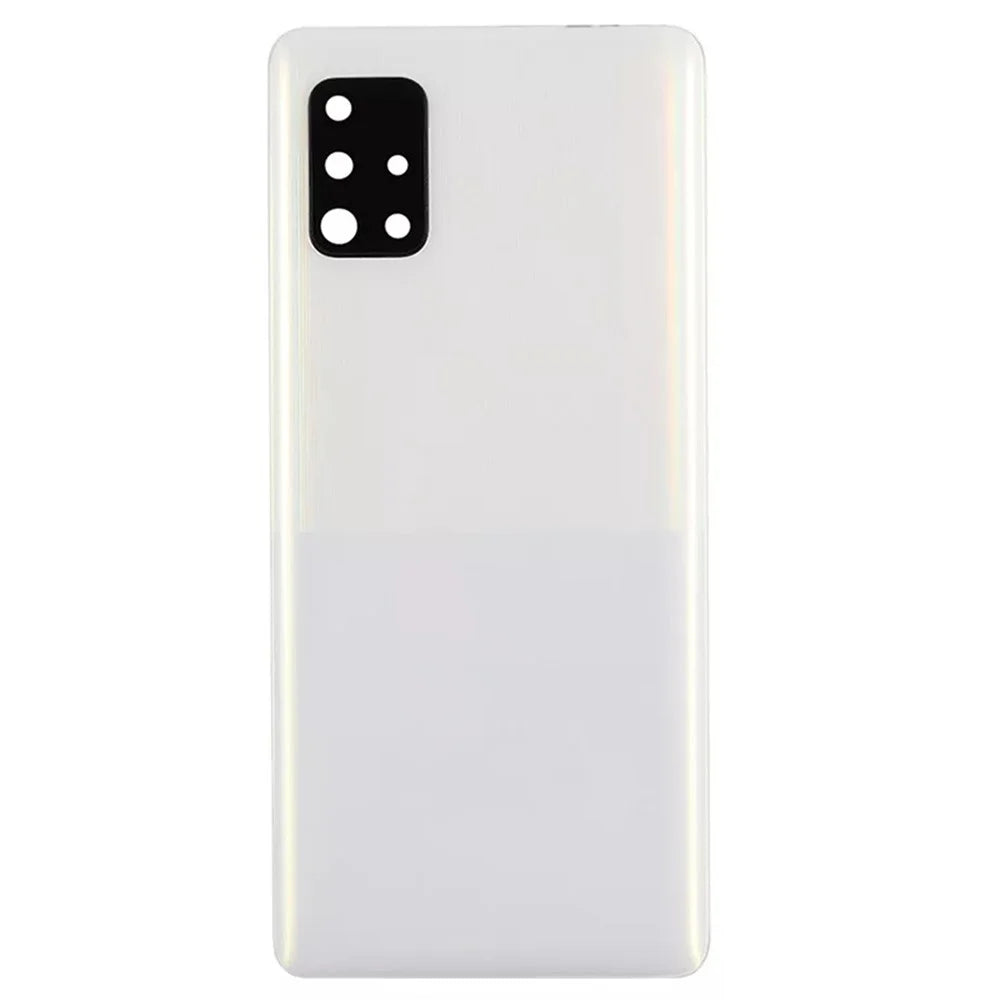 For Samsung Galaxy A51 5G SM-A516 Battery Housing with Camera Lens Cover -  White - 3