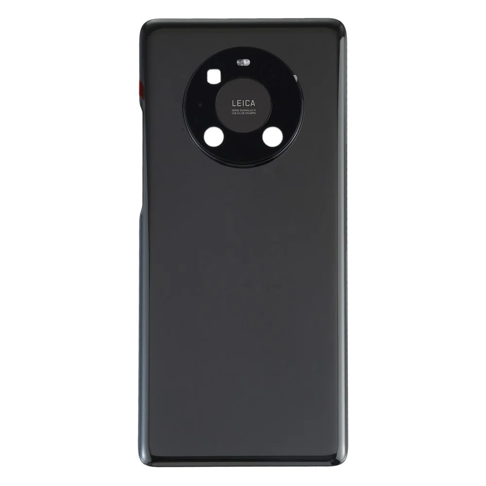 For Huawei Mate 40 Pro 5G Battery Housing with Adhesive Sticker + Camera Lens Cover - Black - 2