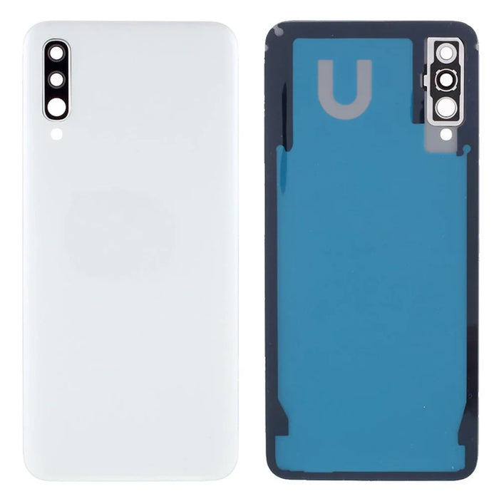 For Samsung Galaxy A50 A505 Battery Housing with Camera Lens Cover - White - 1