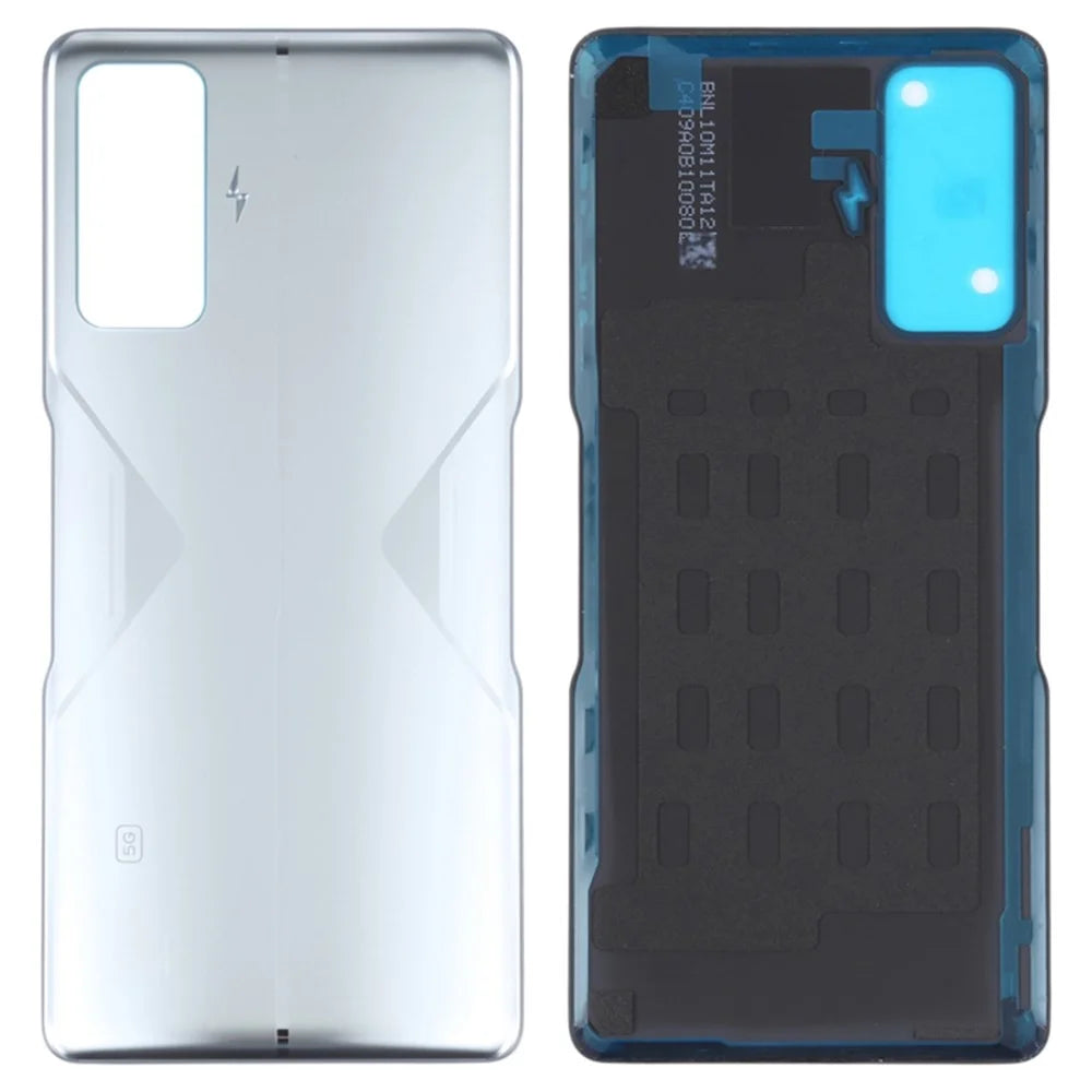 For Xiaomi Poco F4 GT Back Battery Housing Cover Replacement - Silver - 1