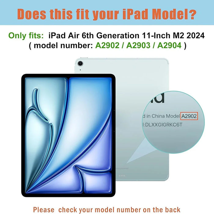 2Pcs For iPad Air 13 (2026) / (2025) / (2024) Tempered Glass Screen Protector 2.5D Arc Edge Screen Film - 7