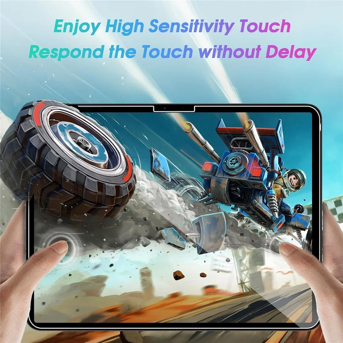 2Pcs For iPad Pro 13 (2025) / 13 (2024) Tempered Glass Film 2.5D Arc Edge Clear Screen Protector - 2