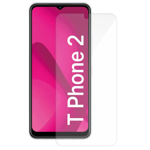 For T-Mobile T Phone 2 Tempered Glass Screen Protector 2.5D Arc Edge Film Ultra Transparent - 1