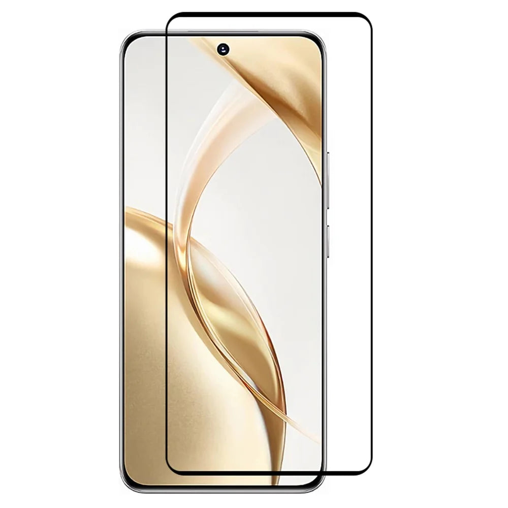 For Honor 200 5G Screen Protector Silk Printing High Aluminum-Silicon Glass Film 3D Curved Edge - 1