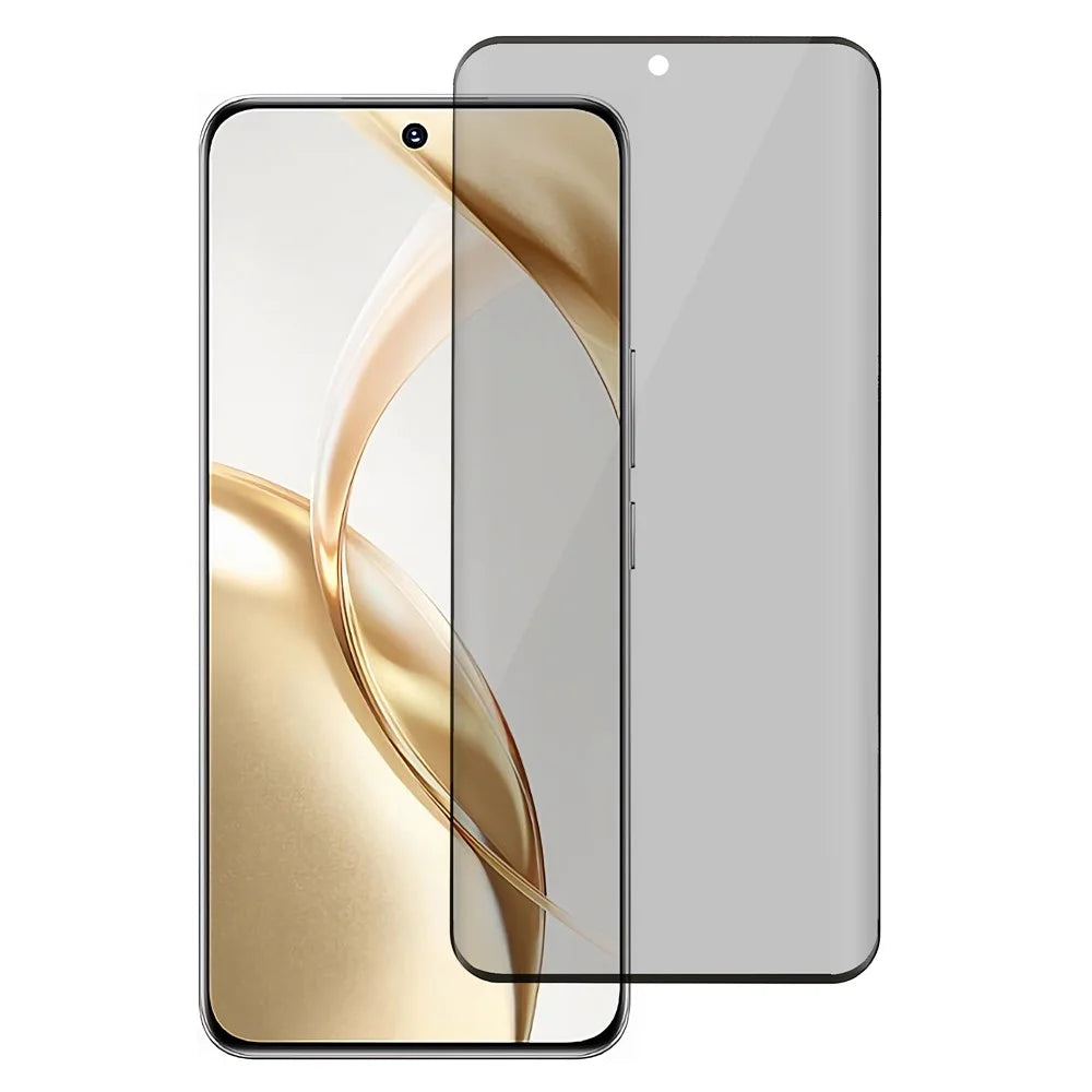 For Honor 200 5G Anti-Spy Tempered Glass 3D Curved Edge Side Glue Screen Protector - 1
