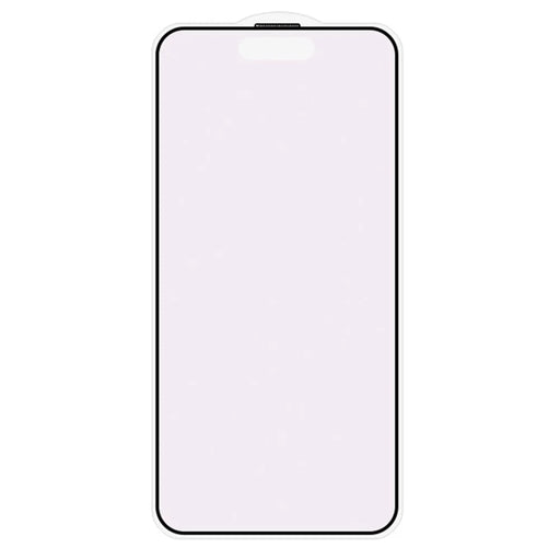 RURIHAI For iPhone 15 Pro Max Anti Purple Light Screen Protector Matte Full Glue Film - 2
