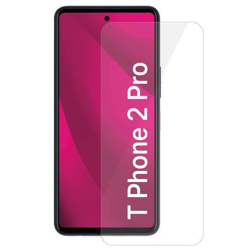 For T-Mobile T Phone 2 Pro Tempered Glass Screen Protector 2.5D Arc Edge Film Ultra Transparent - 1