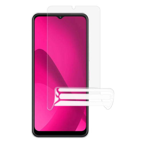 For T-Mobile REVVL 7 Hydrogel Film Transparent Soft TPU Full Covering Screen Protector - 1