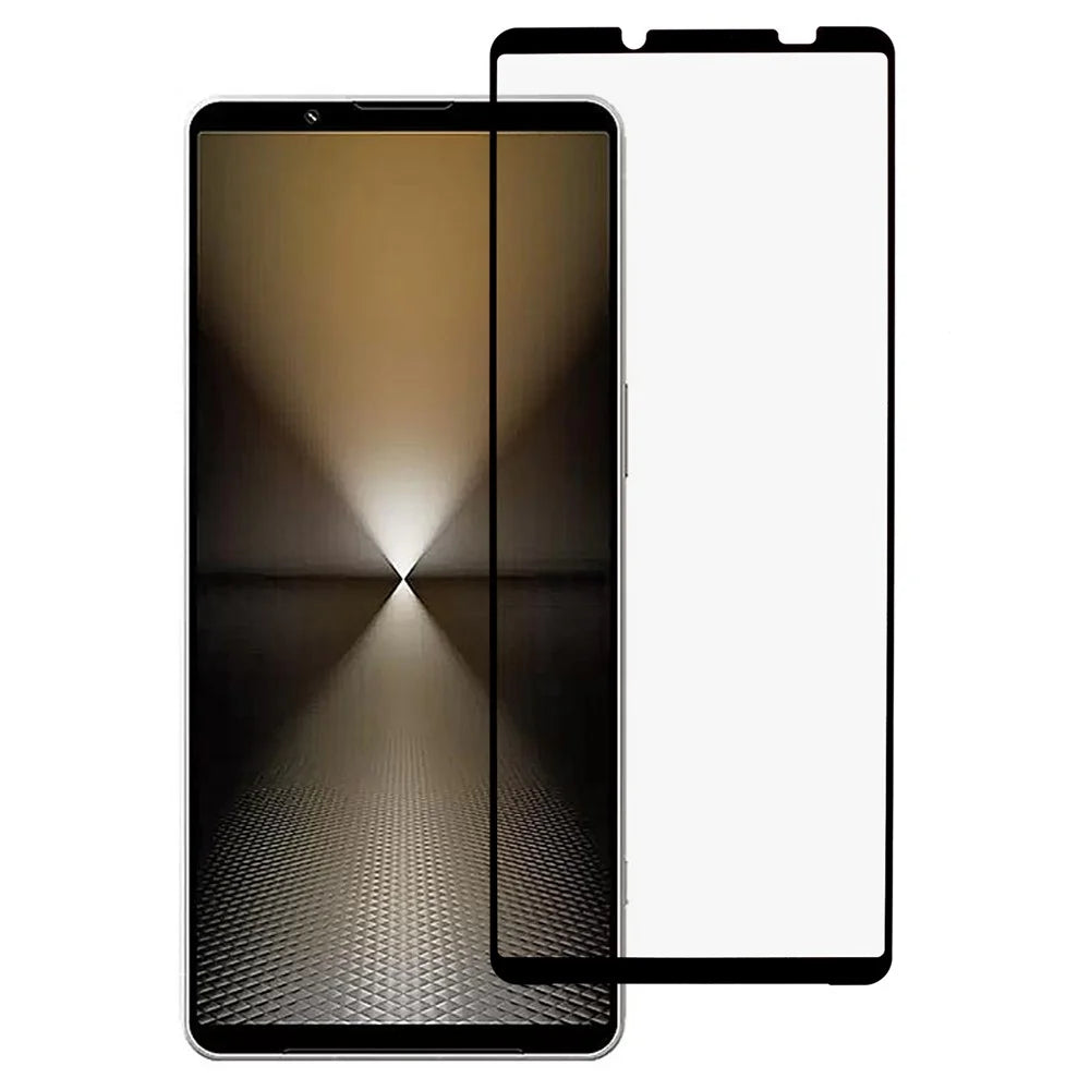 For Sony Xperia 1 VI Tempered Glass Full Screen Protector Silk Printing Film - 1