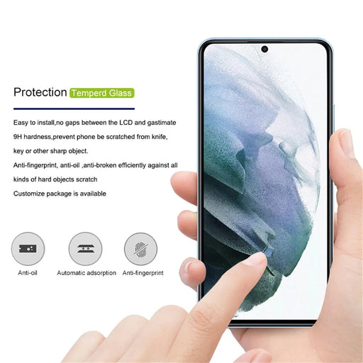MOCOLO 25Pcs For Samsung Galaxy S23+ / S22+ 5G Tempered Glass Screen Protector Silk Printing Edge - Black - 2