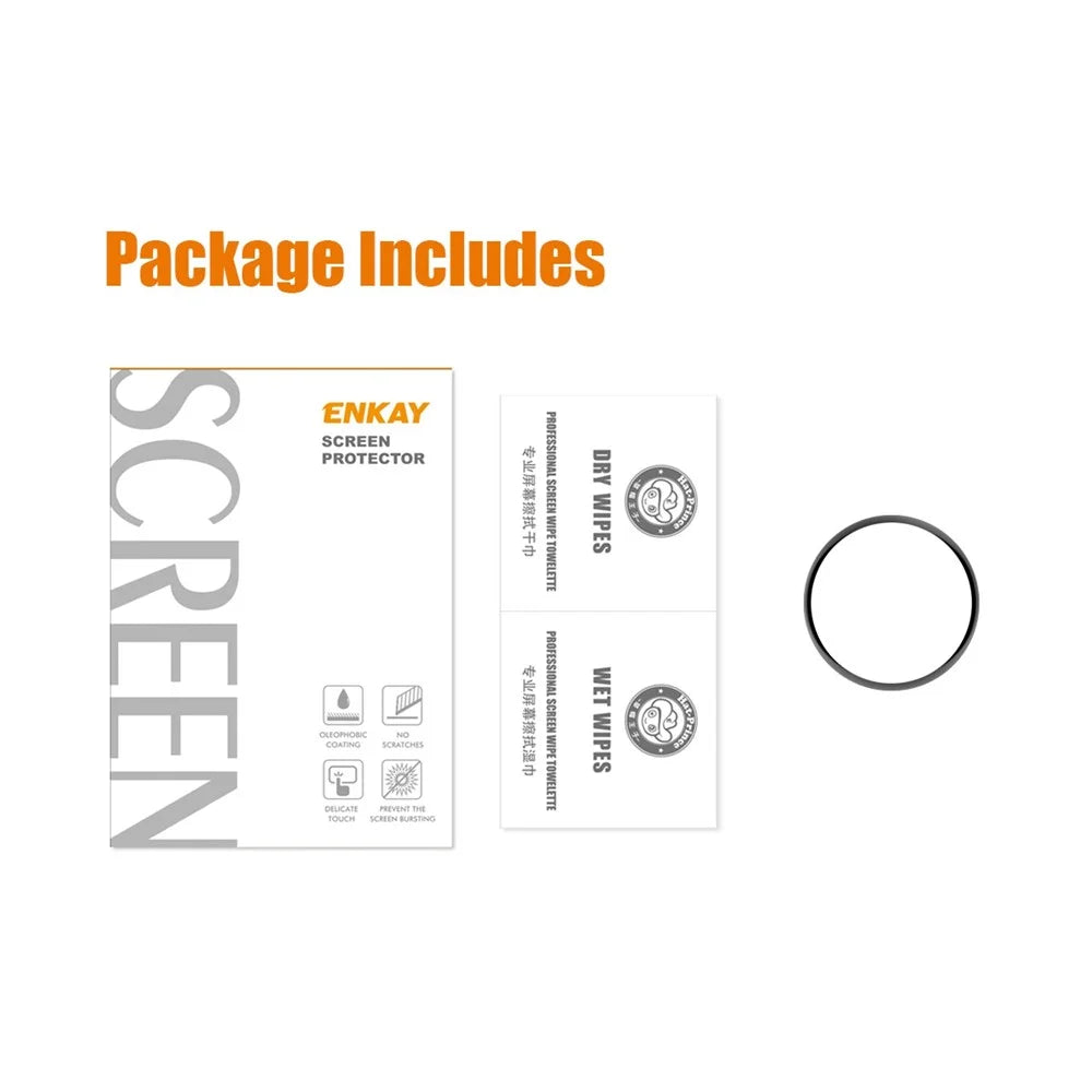 ENKAY HAT PRINCE for Xiaomi Watch S1 Pro HD Clear Screen Protector Full Cover Anti-scratch 3D Curved Soft PC Edge + PMMA Film - 6