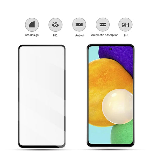 MOCOLO 25Pcs For Samsung Galaxy A54 5G Screen Protector Full Coverage Tempered Glass Film - Black - 2