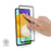 MOCOLO 25Pcs For Samsung Galaxy A54 5G Screen Protector Full Coverage Tempered Glass Film - Black - 4