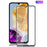 MOCOLO 25Pcs For Samsung Galaxy M15 5G Full Screen Protector Secondary Hardening Tempered Glass Film - Black - 1