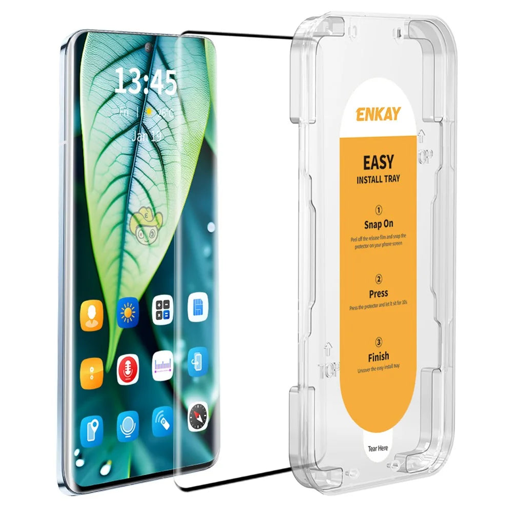 ENKAY HAT PRINCE For Huawei Pura 70 Pro / 70 Pro+ / 70 Ultra Full Screen Protector Side Glue Film Support Fingerprint Unlock - 1