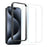 NORTHJO 2Pcs A+ For iPhone 15 Pro Max Screen Protector 2.5D Tempered Glass Film with Installation Frame - 2