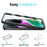 NORTHJO 2Pcs A+ For iPhone 14 Plus Tempered Glass Screen Protector 0.3mm 2.5D Clear Film with Installation Tool - 3