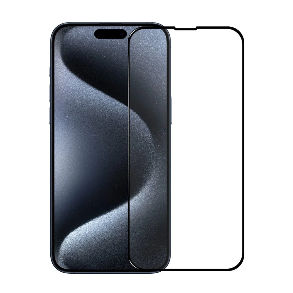 NORTHJO 2Pcs A+ For iPhone 15 Pro Silk Printing Screen Protector High Aluminum-Silicon Glass Film with Easy Installation Tool - 5