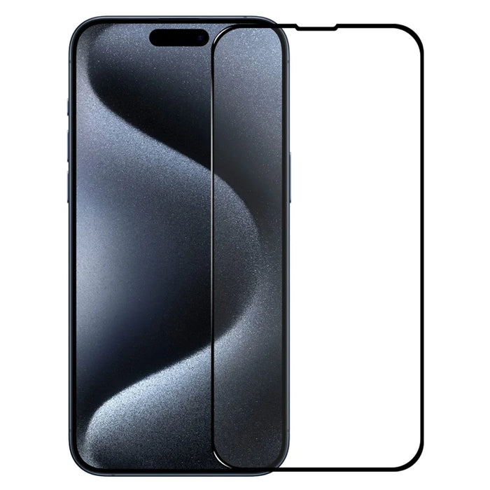 NORTHJO 2Pcs A+ For iPhone 15 Pro Max Screen Protector Silk Printing Film with Installation Alignment Frame - 5