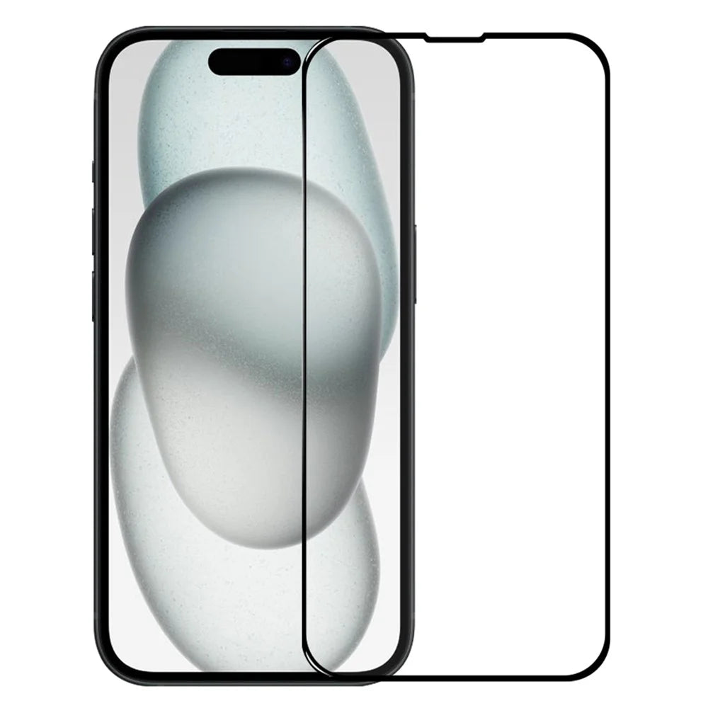 NORTHJO 2Pcs A+ For iPhone 15 Plus High Aluminum-Silicon Glass Film Silk Printing Screen Protector with Installation Tool - 6