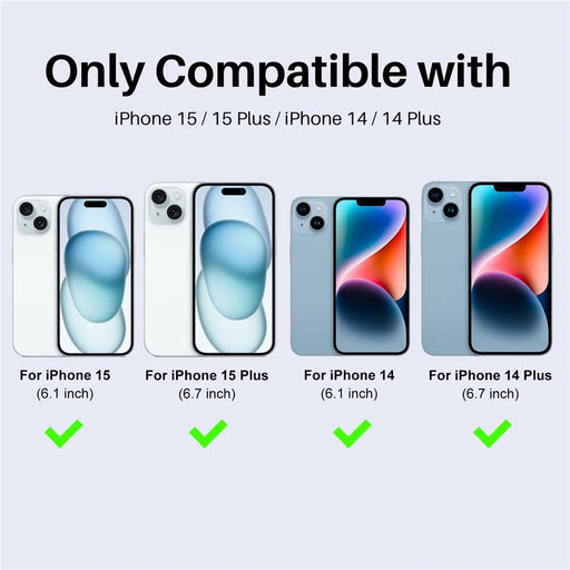 NORTHJO 3 Sets for iPhone 15 / 15 Plus / 14 / 14 Plus Lens Protector Rhinestone Decor Metal+Tempered Glass Lens Film - Blue - 2