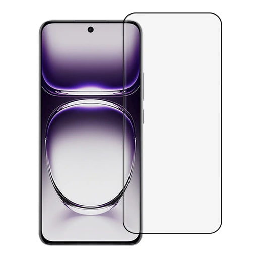 RURIHAI For Oppo Reno12 5G (Global) 3D Curved Full Screen Protector Full Glue Film (Support Fingerprint Unlock) - 1