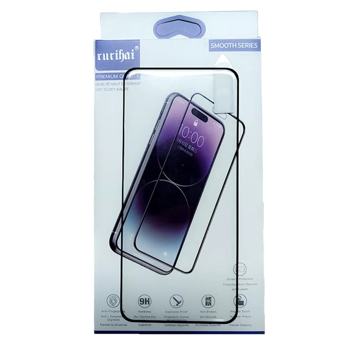 RURIHAI For Oppo Reno12 Pro 5G (Global) Screen Protector 3D Curved Case Friendly Film (Support Fingerprint Unlock) - 5