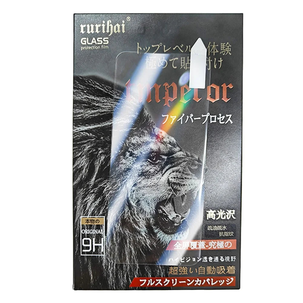 RURIHAI For Oppo Reno12 5G (Global) Screen Protector 3D UV Liquid Ultra Clear Full Glue Film - 4