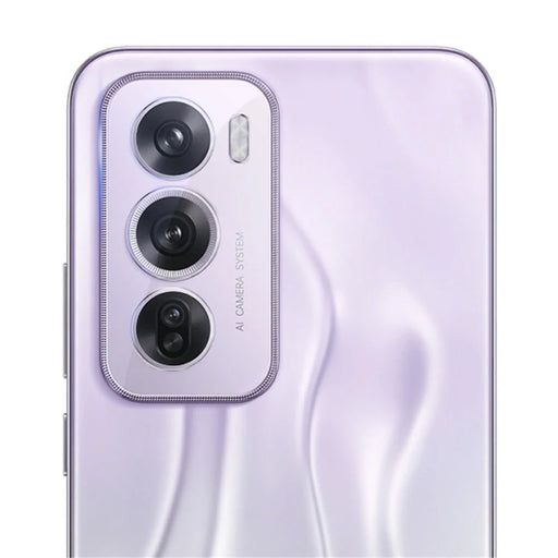 RURIHAI 2Pcs For Oppo Reno12 Pro 5G (Global) Camera Lens Protector 3D High Transparency Lens Film - 2