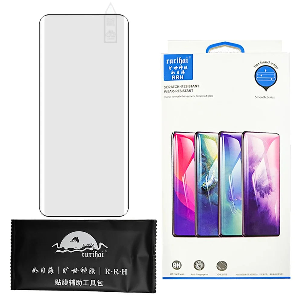 RURIHAI For vivo X100 Ultra 5G Screen Protector 3D Curved Full Screen Film - 4