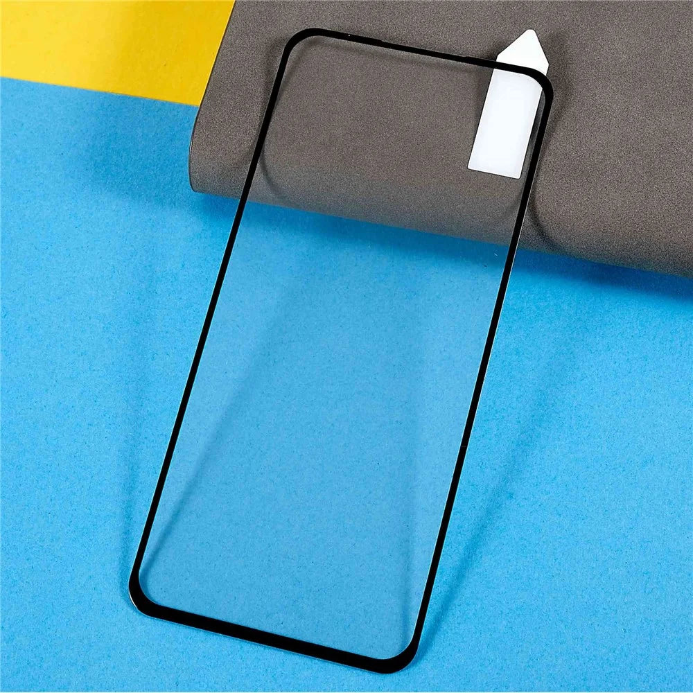 RURIHAI for Asus Zenfone 9 5G Full Covering Anti-dust Secondary Hardening Aluminum-silicon Glass Film, Anti-abrasion 2.5D Full Glue HD Screen Protector - 3