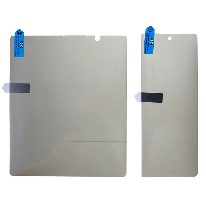 For Samsung Galaxy Z Fold6 5G Anti-Spy PET Matte Screen Protector Front and Back Screen Film - 3