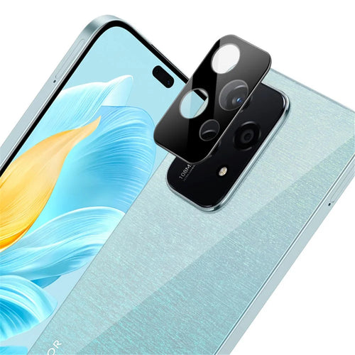 IMAK For Honor 200 Lite Camera Lens Protector Tempered Glass (Black Version) - 1
