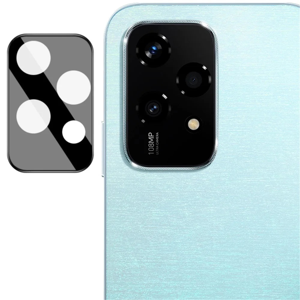 IMAK For Honor 200 Lite Camera Lens Protector Tempered Glass (Black Version) - 5
