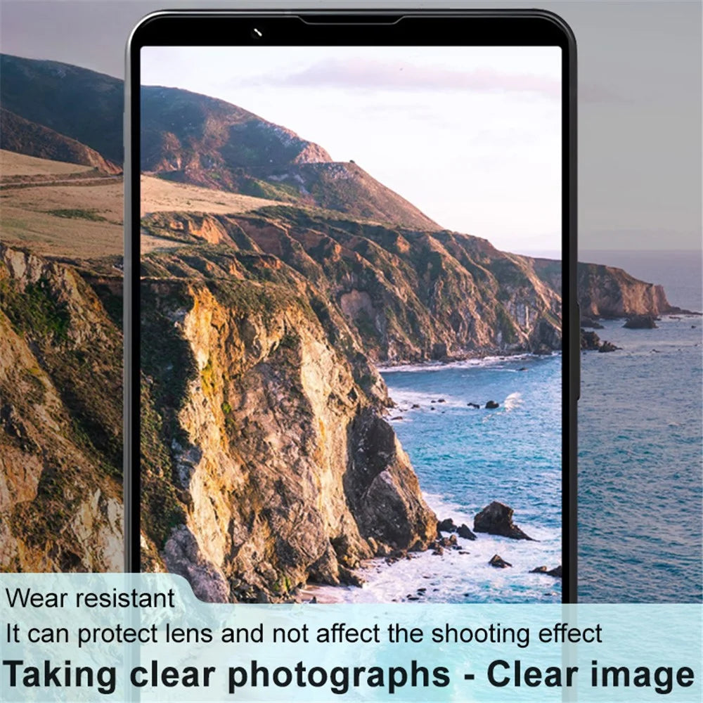IMAK For Sony Xperia 1 VI Tempered Glass Camera Lens Protector Anti-Scratch (Black Version) - 4