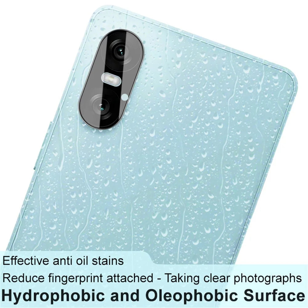 IMAK For Sony Xperia 10 VI Camera Lens Protector Anti-Scratch Tempered Glass (Black Version) - 3