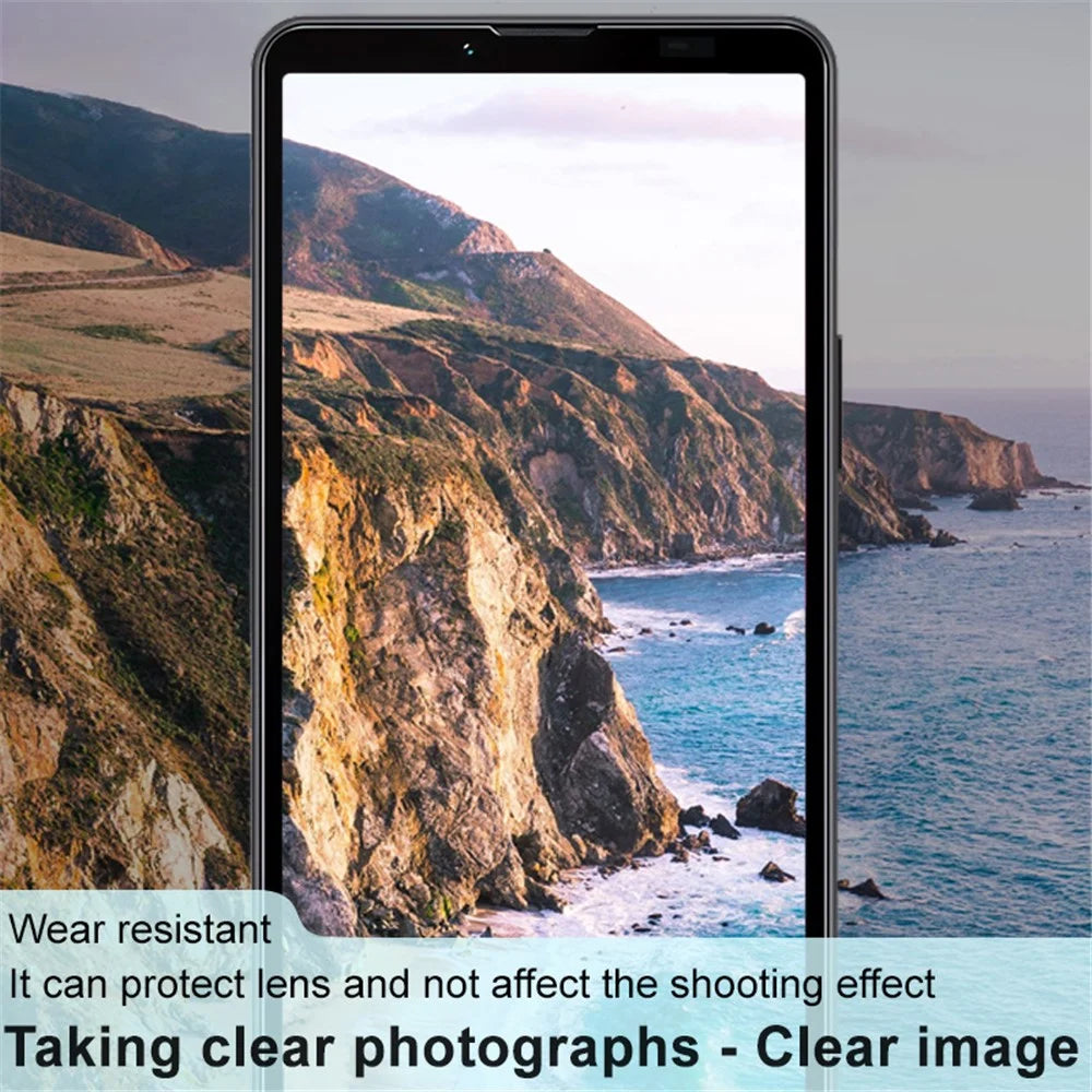 IMAK For Sony Xperia 10 VI Camera Lens Protector Anti-Scratch Tempered Glass (Black Version) - 4