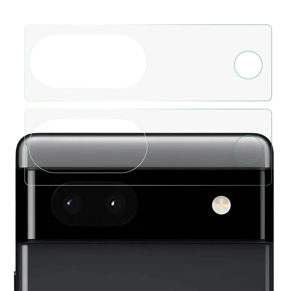 2Pcs / Set Camera Lens Protector for Google Pixel 7 5G, 2.5D Arc Edge Tempered Glass Ultra Clear Anti-scratch Lens Film - 1