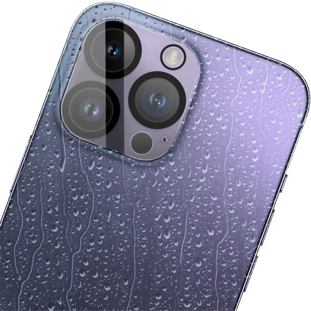 IMAK For iPhone 16 Pro / 16 Pro Max Tempered Glass HD Camera Lens Protector + Acrylic Lens Cap - 7