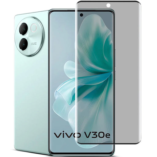 IMAK For vivo V30e 5G Privacy Screen Protector 3D Curved Tempered Glass Film (No Edge Version) - 1