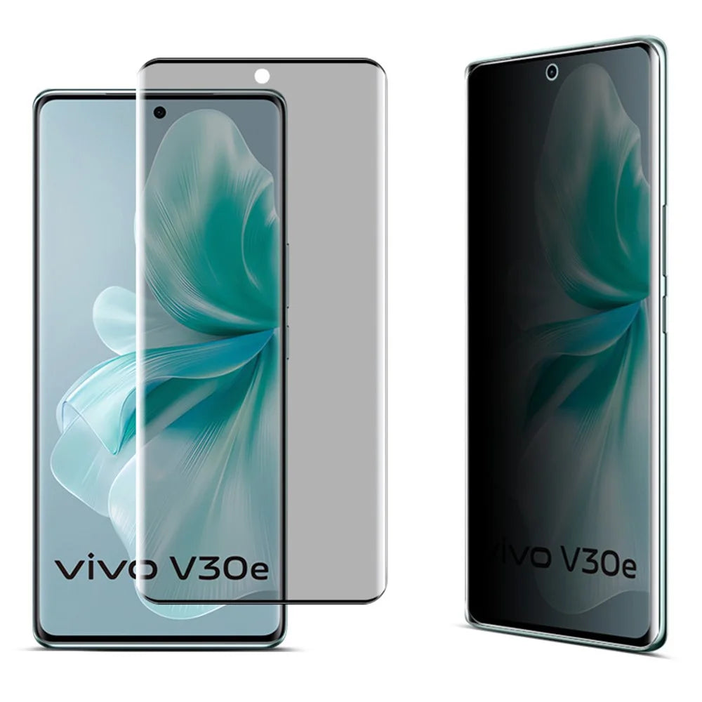 IMAK For vivo V30e 5G Privacy Screen Protector 3D Curved Tempered Glass Film (No Edge Version) - 3