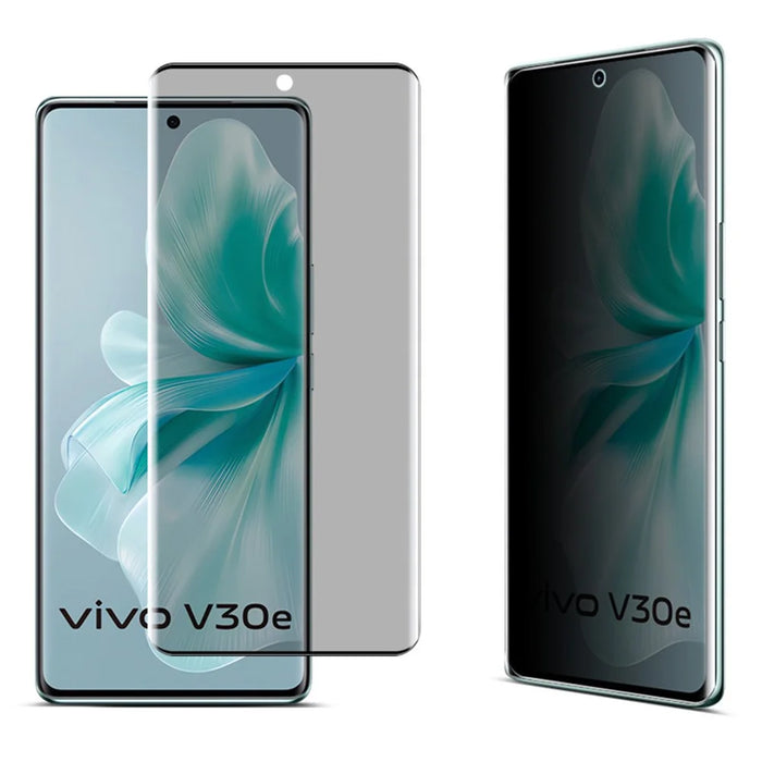 IMAK For vivo V30e 5G Privacy Screen Protector 3D Curved Tempered Glass Film (No Edge Version) - 3