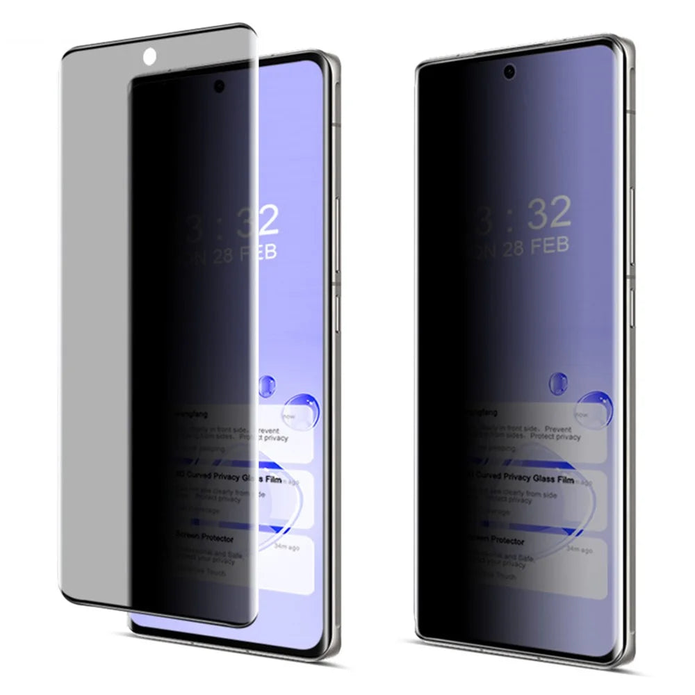 IMAK For vivo X100 Ultra 5G / Y200 (India) 5G Privacy Screen Protector 3D Curved Tempered Glass Film (No Edge Version) - 4